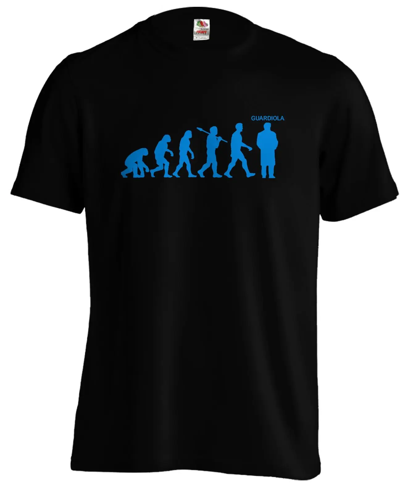 Pep Guardiola Evolution футболка Evo Tee Man City T Football Sky Blues Мужская и женская модная унисекс