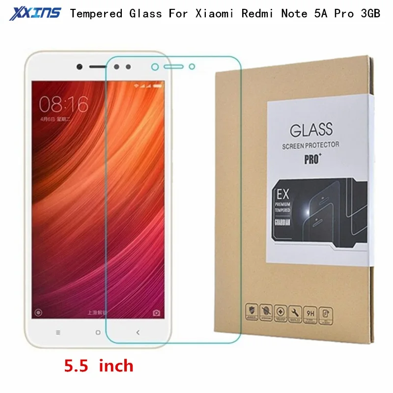 High definition Tempered Glass For Xiaomi redmi note 5A
