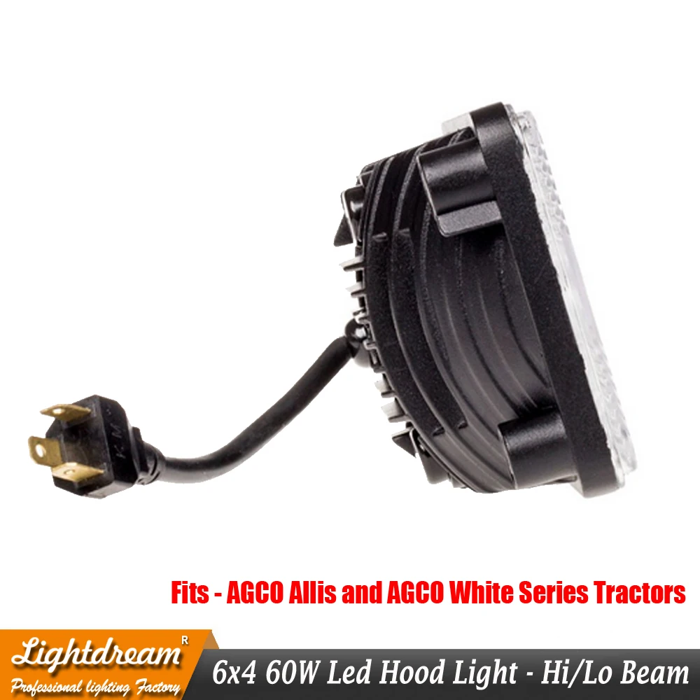 ЗАМЕНЯЕТ OEM номера частей Agco 30 3534510 72162190 галогенные лампы 12V 24V IP67 3500Lm 60W 6x4 led