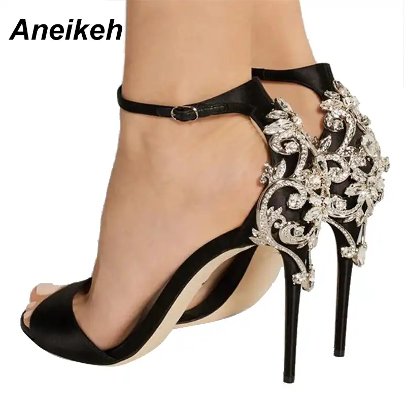 sexy rhinestone heels