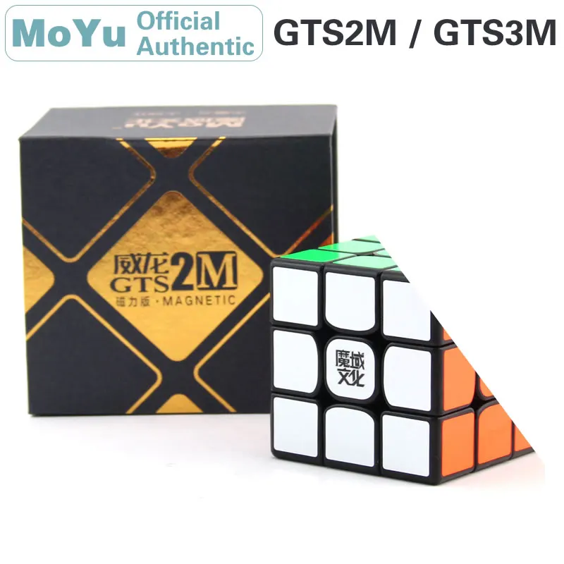 

MoYu WeiLong GTS 2/3 M Magnetic 3x3x3 Magic Cube Magnets GTS2M/GTS3M 3x3 Speed Cube GTS2/GTS3 Puzzle Antistress Fidget Toys