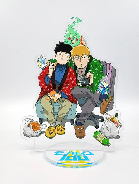 Аниме Mob Psycho 100 Mobu Saiko Hyaku Reigen Arataka Kageyama Shigeo Косплей стенд фигурка модель акриловый