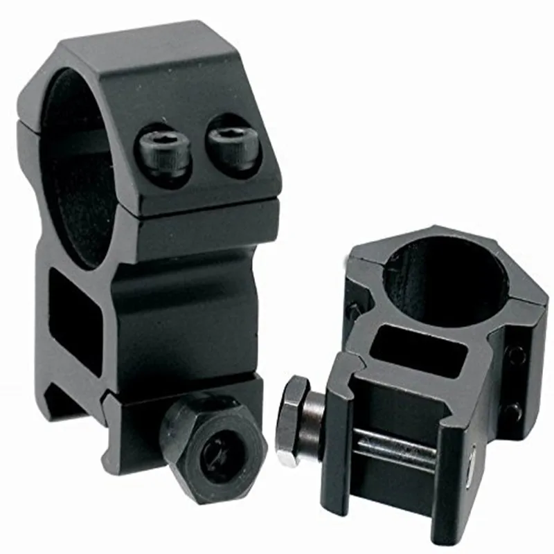 1 inch Picatinny Rail Weaver Style See through high pro 20mm Picatinny Ringsin Scope Mounts