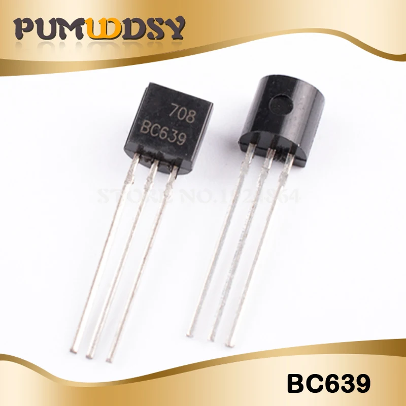 Kit 500 Peças - Transistor BC640 TO-92-3 (PNP) Transistores Achei