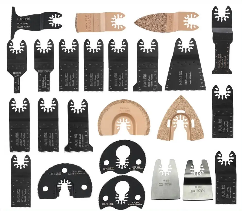 

24 PCS quick change saw blade for Oscillating Multi Tool as Fein power tool, good price and fast delivery,home decoration DIY