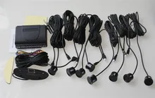Car Parking sensor 8 sensors Buzzer Backup Radar Detector System Reverse Sound Alert CUAP08
