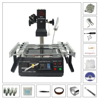 

LY IR6500 BGA Rework Station with 810 pcs Directly Heating D-H Stencil Kit Pack