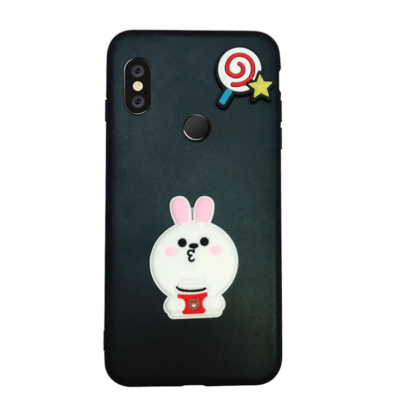 DIY 3D милый медведь чехол для Xiaomi Redmi K20 Pro Мягкий силиконовый Note 7 S2 5 Plus 6 конфетный