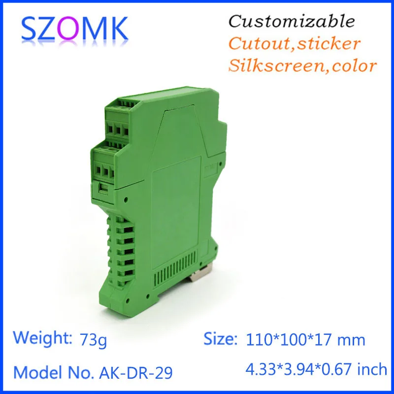 plc plastic din rail enclosure junction housing plastic box enclosure electronic project case instrument enclosure box (4).jpg