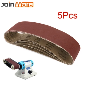 

5Pcs Sanding Belt 4" x 36" 100MM X 915MM Grinding Polishing Oxide Sander Belts For Wood Buffing 60/80/100/120/150/180/240/320#