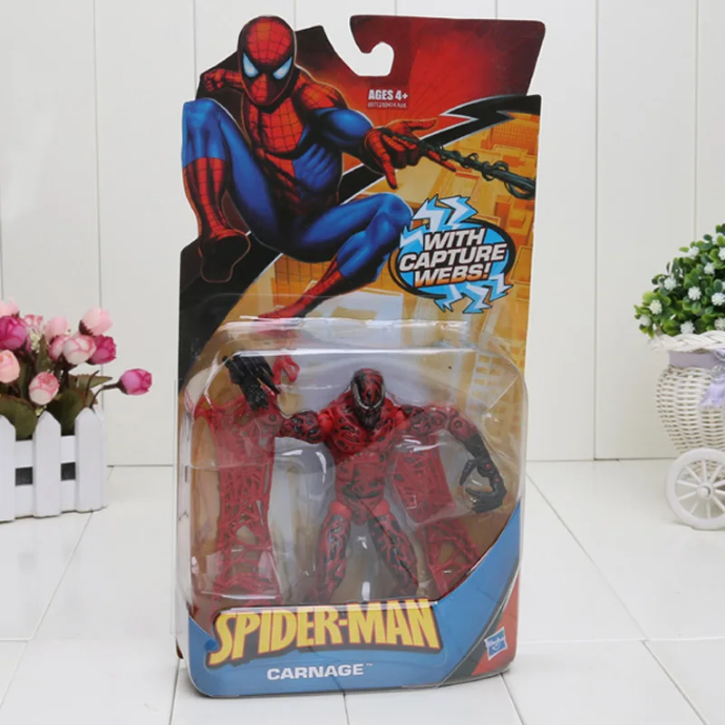 Marvel Avengers Spiderman Carnage PVC Action Figures Toy Loose Figures