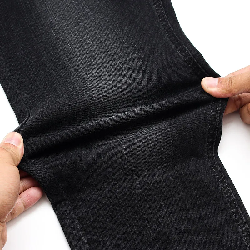 Black Jeans Men Men'S Vaqueros Hombre Jean Spijkerbroek Mannen Street Pants Pantalon Homme Luxe Slim Fit Mens Biker Designer