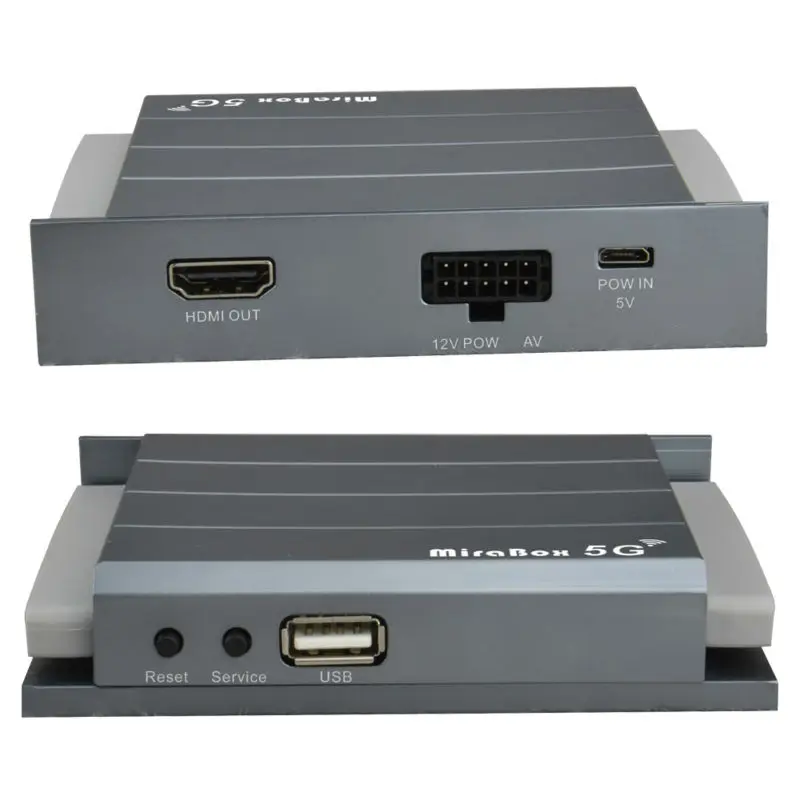 Car dual band 5G/2.4G carplay box useful miracast rca support system