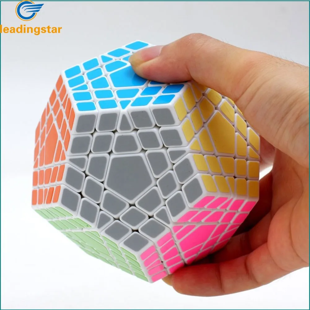 

LeadingStar Fifth order Gigaminx Tube Five Layers Dodecahedron Puzzle Cubes Brain Teaser Cubo Magico Cube zk25
