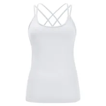 Хит, Женский спортивный жилет, одноцветные топы без рукавов на бретельках для спортзала, бега, MCK99