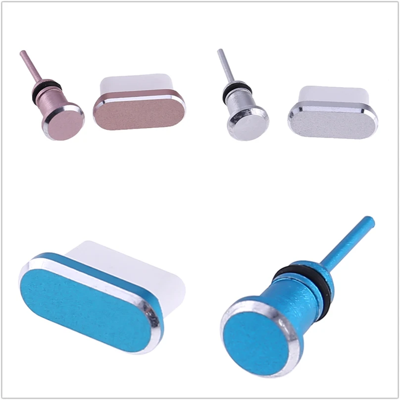 

Type-C Phone Charging Port 3.5mm Earphone Jack Sim Card Type C Anti Dust Plug For Samsung S9 S8 A5 A7 2017 Huawei P9 P10