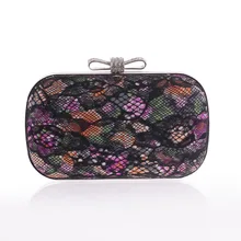2016 mode Bögen Spitze Kupplung multi-color Optional Abendtaschen Abendbankett Paket designer taschen berühmte marke frauen taschen