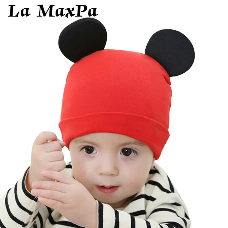

Solid Ear Child Baby Beanies Cap Boys Girls Caps Kids Cotton Knitted Baby Beanies Newborn Accessories Newborn Girls Infant Hat