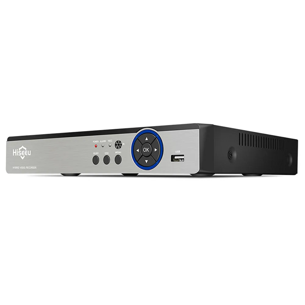 Hiseeu 8CH 1080 P 5 в 1 DVR видеорегистратор для DVR H.264 VGA HDMI AHD аналоговая камера IP камера P2P cctv система