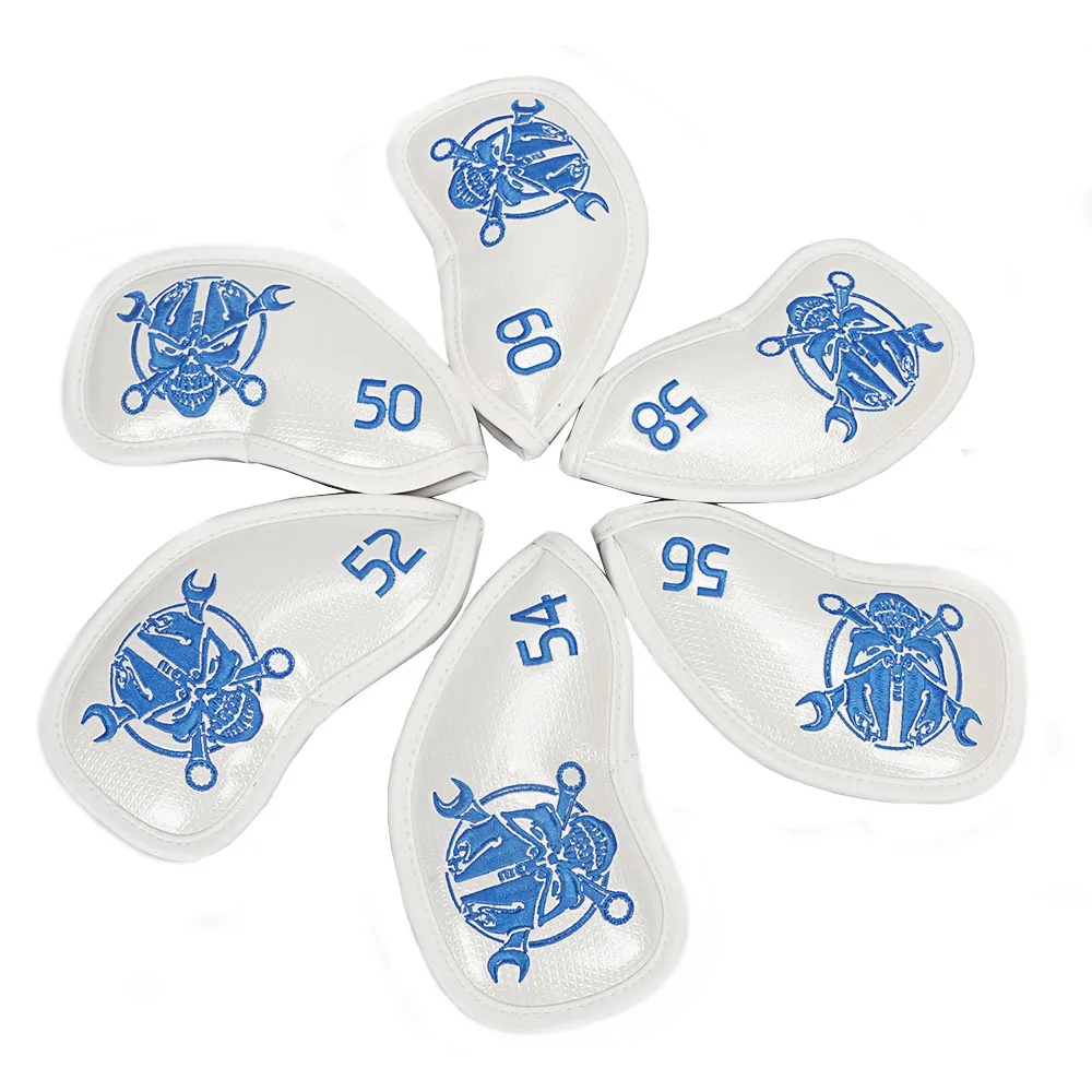 NEW Golf Wedges Cover Headcovers 6pcs(50.52.54.56.58.60) golf clubs protect covers free shipping NEW Golf Wedges Cover Headcovers 6pcs(50.52.54.56.58.60) golf clubs protect covers free shipping