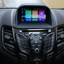 ZWNAV Android 9,0 Автомобильный DVD стерео для Ford Fiesta 2013 авто радио gps Навигация Аудио Видео Мультимедиа головное устройство