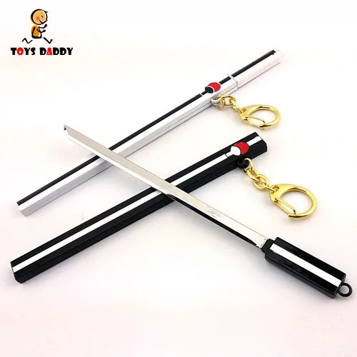 

NEW Arrival 17cm Naruto Uchiha Sasuke Sword Scabbard Keychain Ring Animation action figure Toy Doll Collection Free Shipping