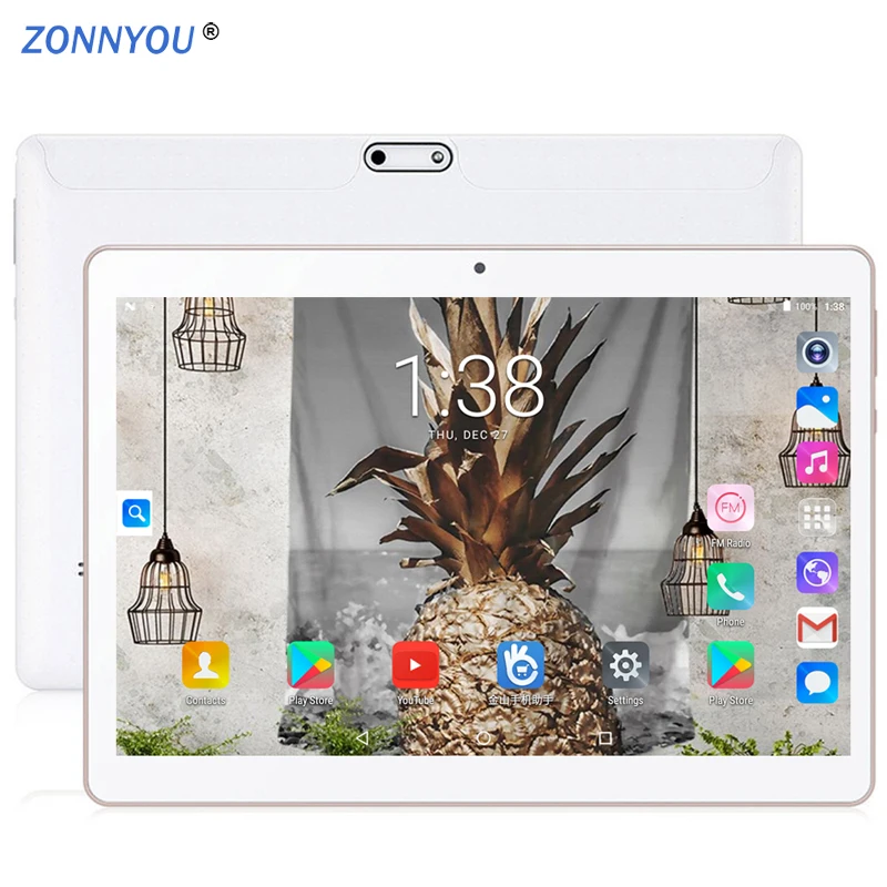 

New system 10.1" Tablet PC Android 9.0 TEN-Core 4G/3G Phone Call 8GB Ram 128GB Rom Wi-Fi Bluetooth Tablet +Keyboard