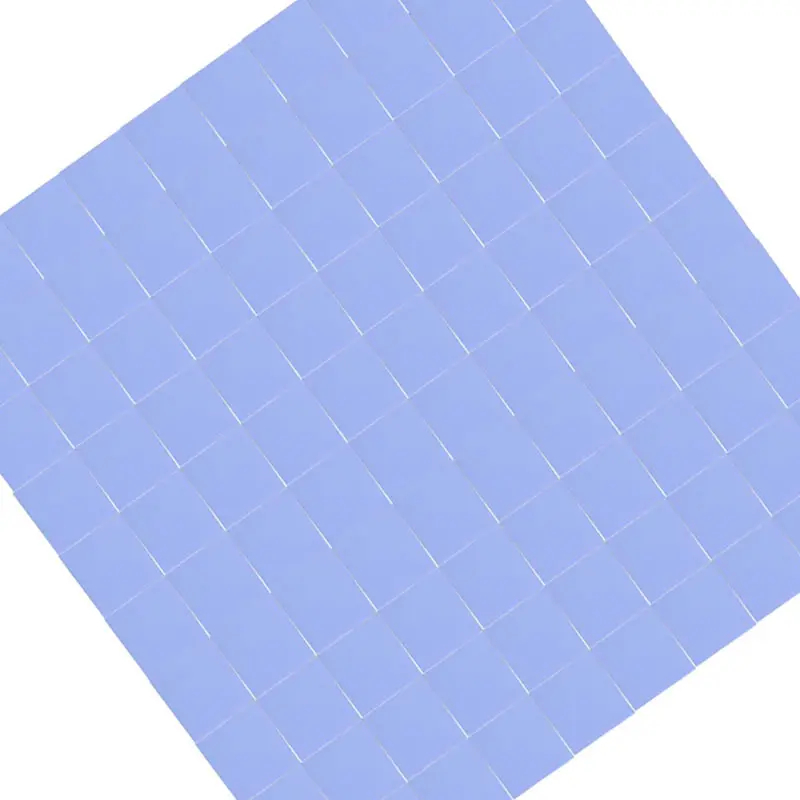 

Hot 100Pcs 10x10x1mm Silicon Thermal Pad Heatsink Conductive Insulation Paste NK-Shopping