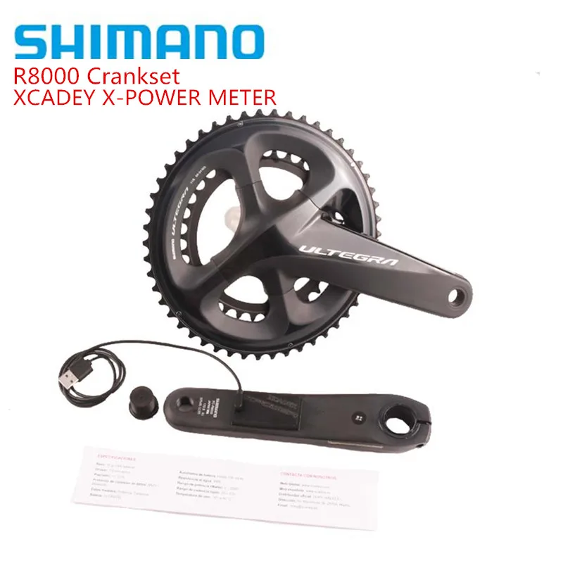 Новейший SHIMANO ULTEGRA R8000 мощный шатун XCADEY X-POWER метровый шатун 170 мм 172,5 мм шатун 52-36T 50-34T 53-39T