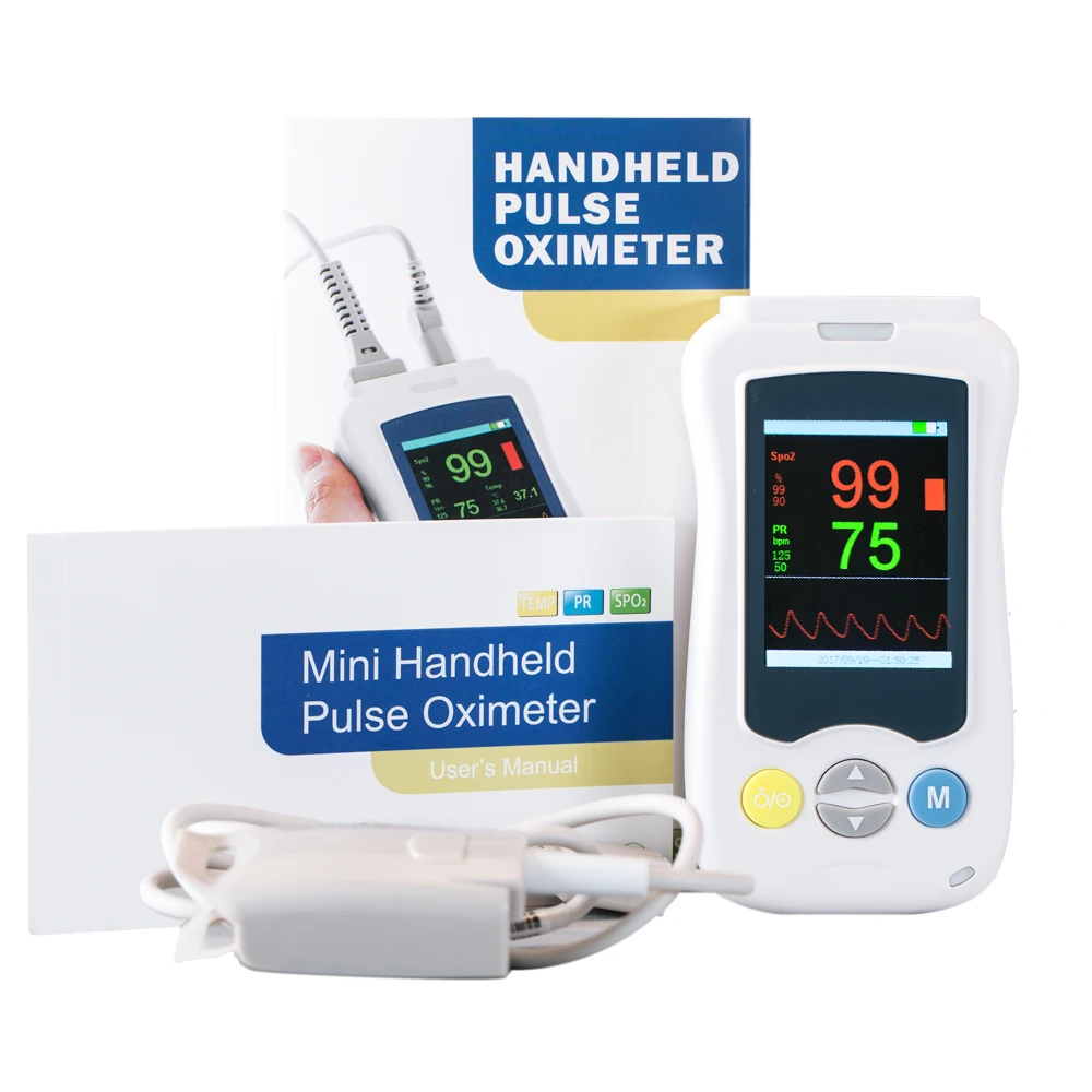 

Adult Children/Kids Newborns Infant Handheld Pulse Oximeter Pediatric Blood Oxygen saturation Monitor SPO2 PR Real Time Measure