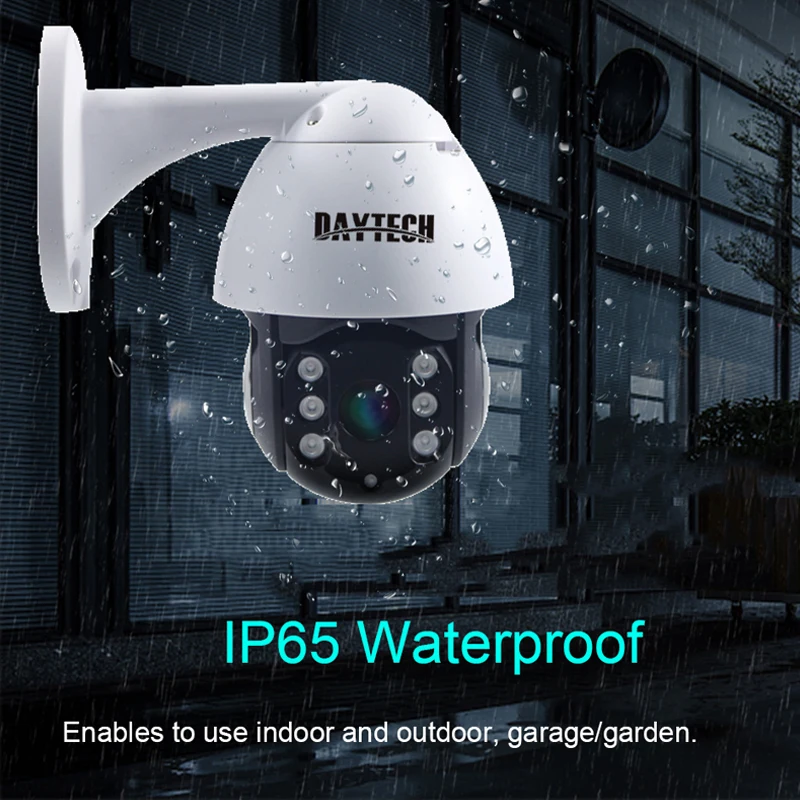  DAYTECH 1080P WiFi IP Camera Waterproof Outdoor CCTV Home Surveillance ONVIF 2MP Network P2P Record - 33031443960