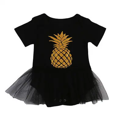 

0-24M Newborn Girls Baby Dress Romper Dress Tutu Jumpsuit Bodysuit Outfits