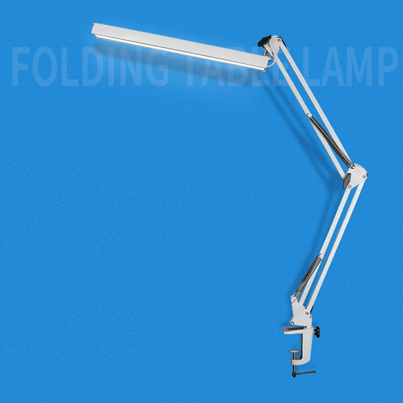 

Stylish Metal LED Architect Desk Lamp Clamp Lamp Office Light with USB Swing Arm Dimmable Task Lamp 3 Brightness Levels