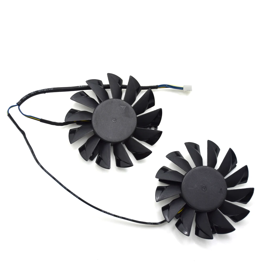 

2pcs/lot PLD08010S12HH 12V 0.35A 75mm MSI Gtx 670 Power Edition Cooler Fan For MSI GTX560TI Twin Frozr III Video Card Fan