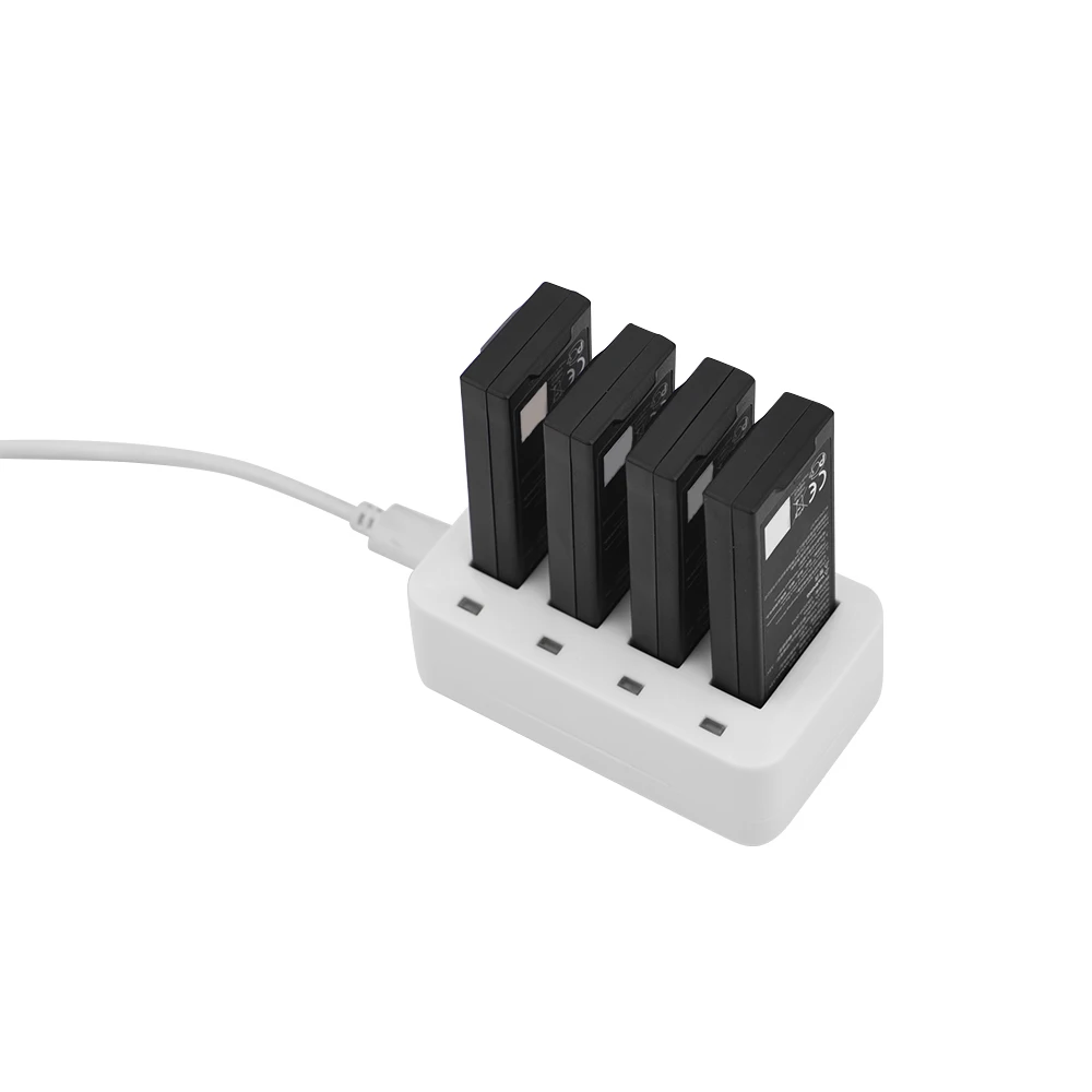 Портативный Батарея Зарядное устройство USB 4 in1 Multi Батарея зарядки концентратора для DJI Тельо мини Drone 1100 мАч Drone Интеллектуальный полета бат... Портативный Батарея Зарядное устройство USB 4 in1 Multi Батарея зарядки концентратора для DJI Тельо мини Drone 1100 мАч Drone Интеллектуальный полета бат...
