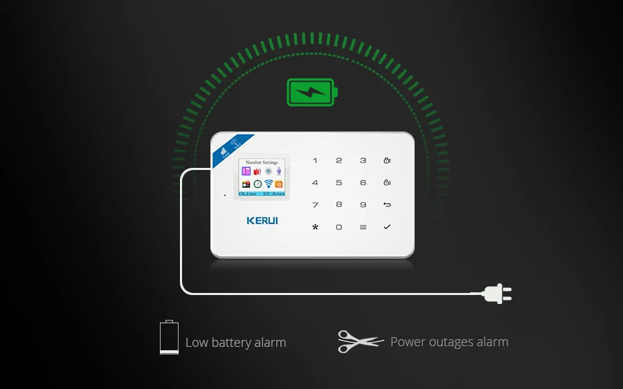 KERUI TFT цветной экран W18 Wi-Fi GSM Arm сигнализация Домашняя безопасность вызов Push APP пульт дистанционного управления беспроводной анти-ПЭТ PIR датчик сигнализации
