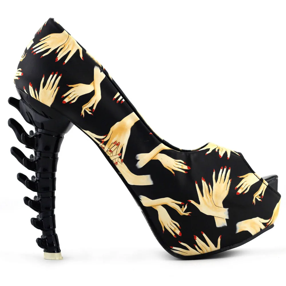 bone pumps low heel