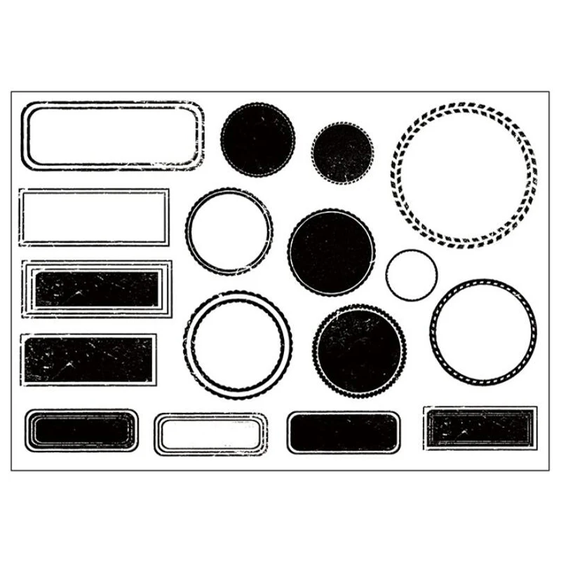 CS2027 11x16 см новый альбом DIY Фотоальбом счет прозрачный силиконовой резины ясно