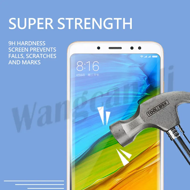 

2.5D HD Screen Protector for xiaomi redmi note 5 glass 9H Explosion Proof Tempered Glass for xiaomi redmi 4x Protective Film