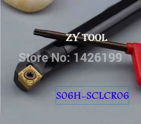 

S06H-SCLCR06 6MM Internal Turning Tool Factory outlets , the lather,boring bar,Cnc, Machine (China (Mainland)),S06K-SCLCR06