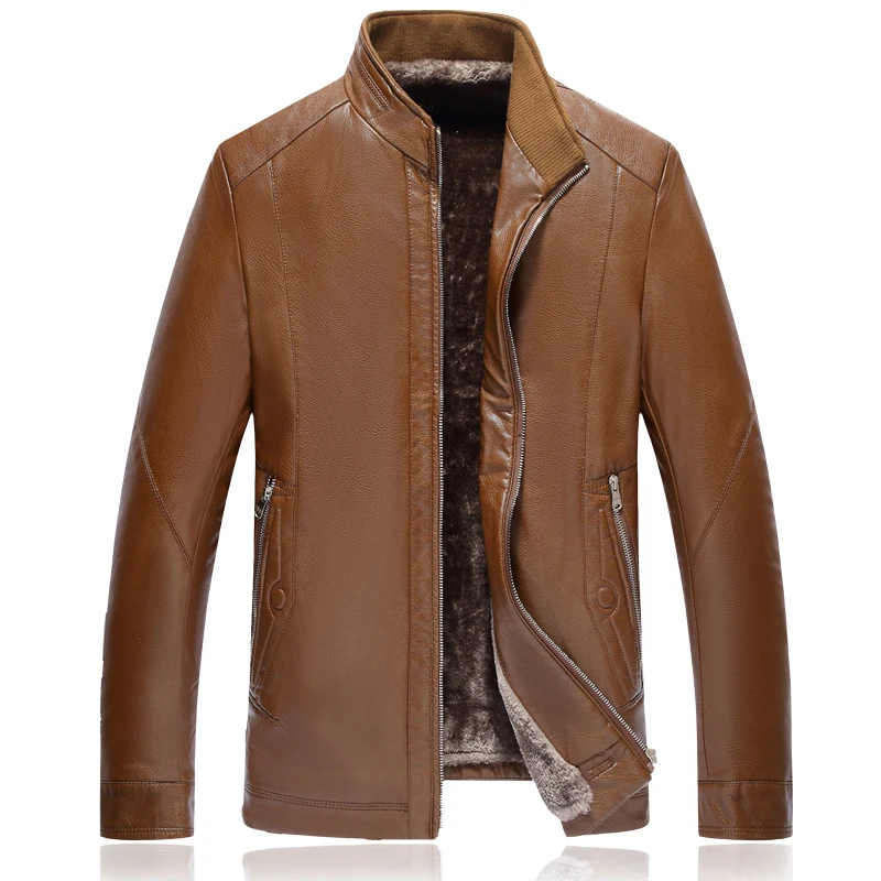 LONMMY 5XL 6XL 7XL зимняя кожаная куртка Мужская пальто из искусственной замши Тонкий Повседневное мотоциклов Одежда Мужская Длинные кожаные