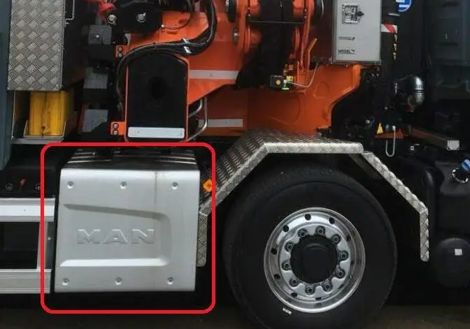Metal Man Toolbox  For 1/14 SCALE TAMIYA Tractor Trailer tamiya 1/14 man 540 56325 tgx