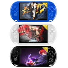 Новое поступление 5,0 дюймов Большой Экран Ручные игры Поддержка ТВ из положить с MP3/кино Камера мультимедиа, видео игры консоли