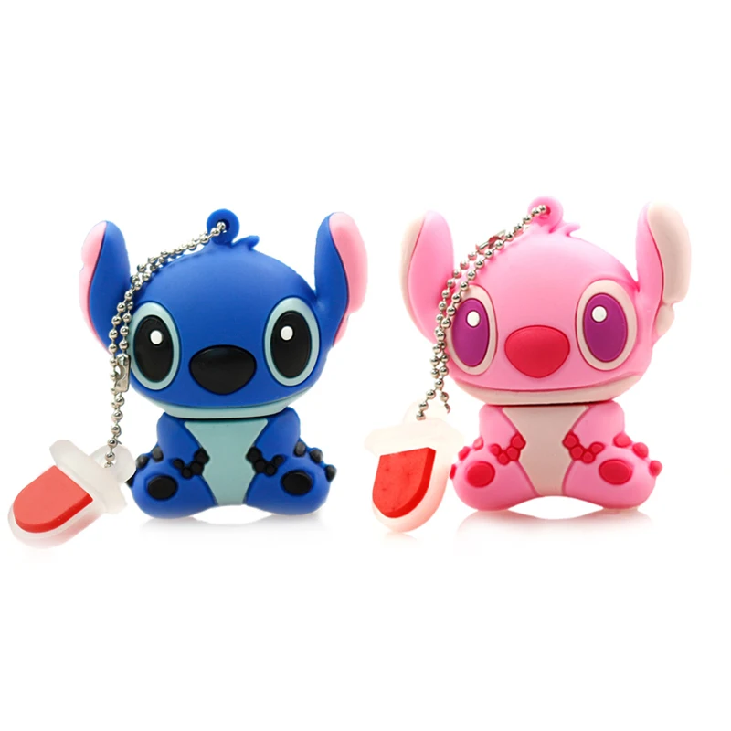 

cartoon usb flash drive 4G 8G 16G 32G 64G stitch pendrive girls gift male pen drive flash card flash memory stick Free shipping