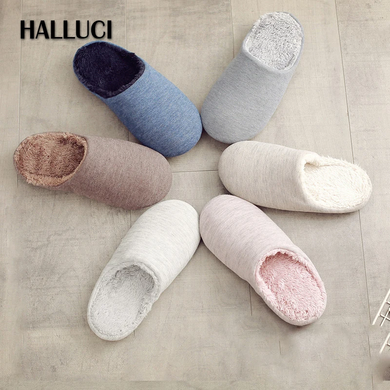 

Plush home slippers women shoes couples slides cotton pantufa slippers fluffy sapatos mulher soft bottom zapatos mujer