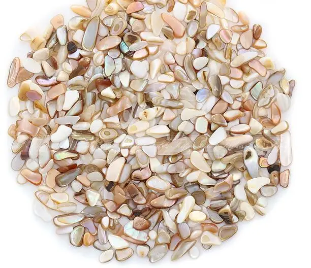 

AAA++100g Natural Tiny Shells,Seashells Aquarium Gravel 5mm-8mm for Fish Tank Bowl natural stones and minerals F823
