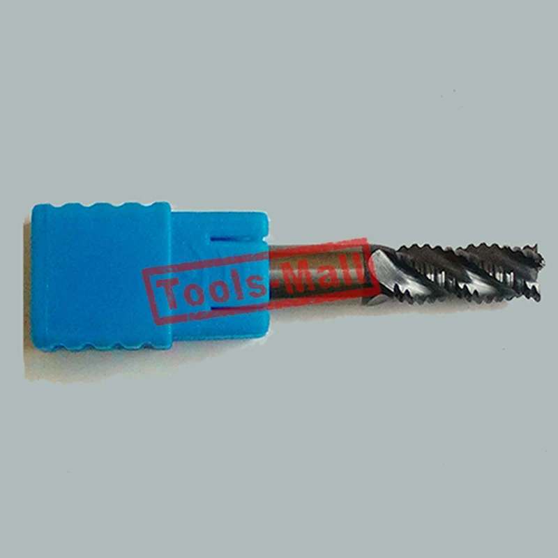 

1pc 6mm hrc45 D6*25*D6*75 4Flutes Roughing End Mills Spiral Bit Milling Tools Carbide CNC Endmill Router bits