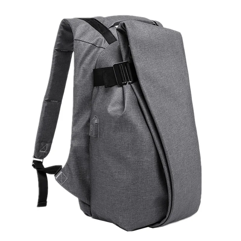 

School bags men nylon backpack Men's fashion trend laptop backpack schoolbag male student leisure computer drawstring back