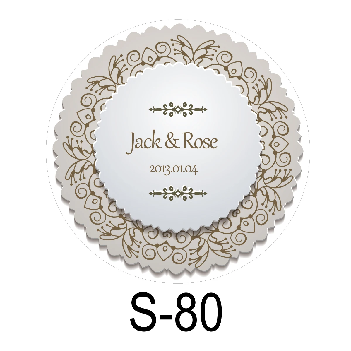 150 шт./лот персонализированные конфеты наклейки пользу наклейки для свадьбы невеста душ Свадебная вечеринка украшения Малый круг S80
