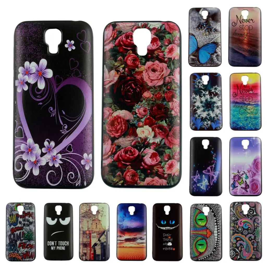 

Soft Silicon Cover Case For UHANS A101 Painted Phone Cover Protective Cover Rear Guard Sheild Protection Cases